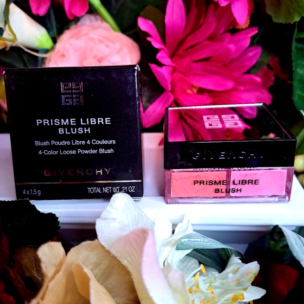 Shade# 2 Givenchy prisme Libre Full Size 4 color loose powder blush  Shade 02